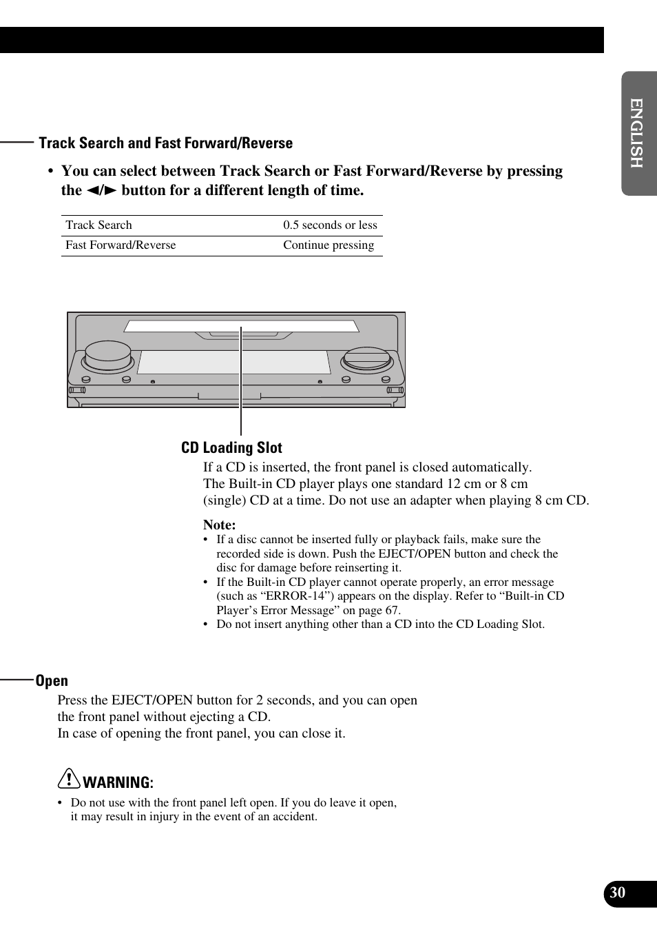 Pioneer DEX-P9 User Manual | Page 31 / 88