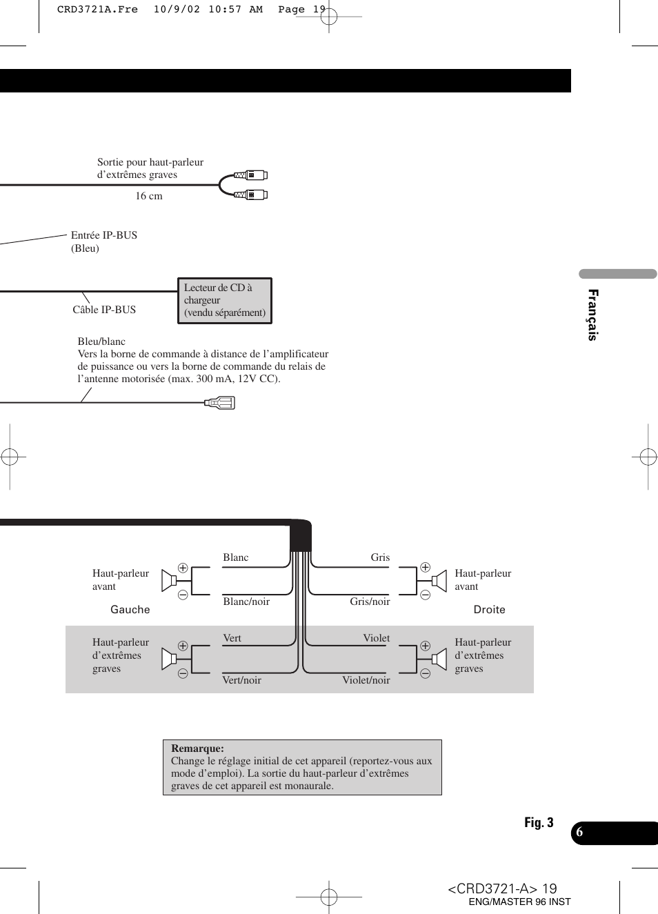 Fig. 3 | Pioneer CD Receiver DEH-P550MP User Manual | Page 19 / 40