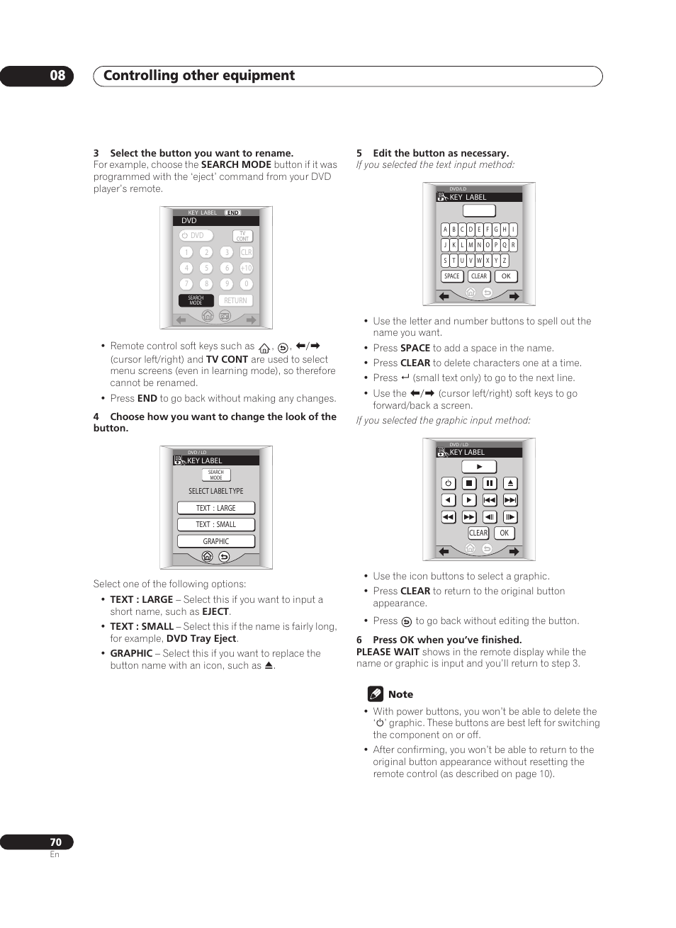 Controlling other equipment 08 | Pioneer VSX-AX10Ai-G User Manual | Page 70 / 110