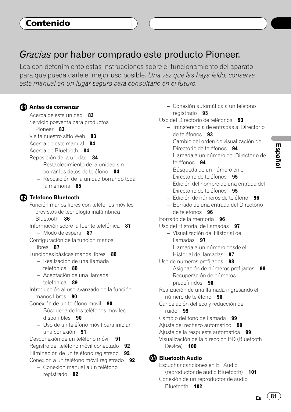 Pioneer CD-BTB200 User Manual | Page 81 / 121