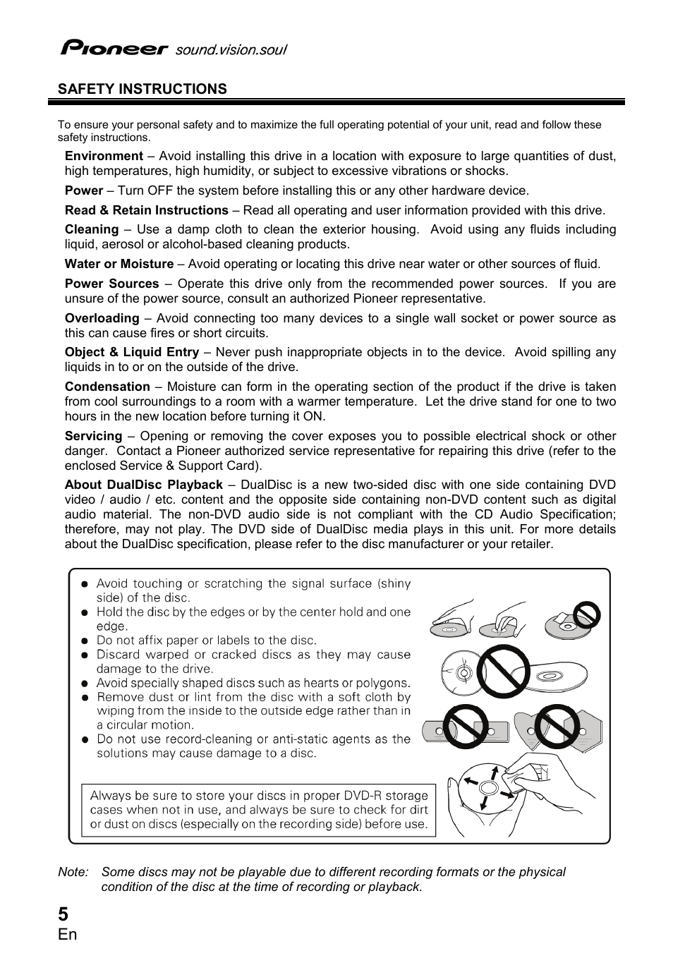 Pioneer DVR-2810 User Manual | Page 6 / 32