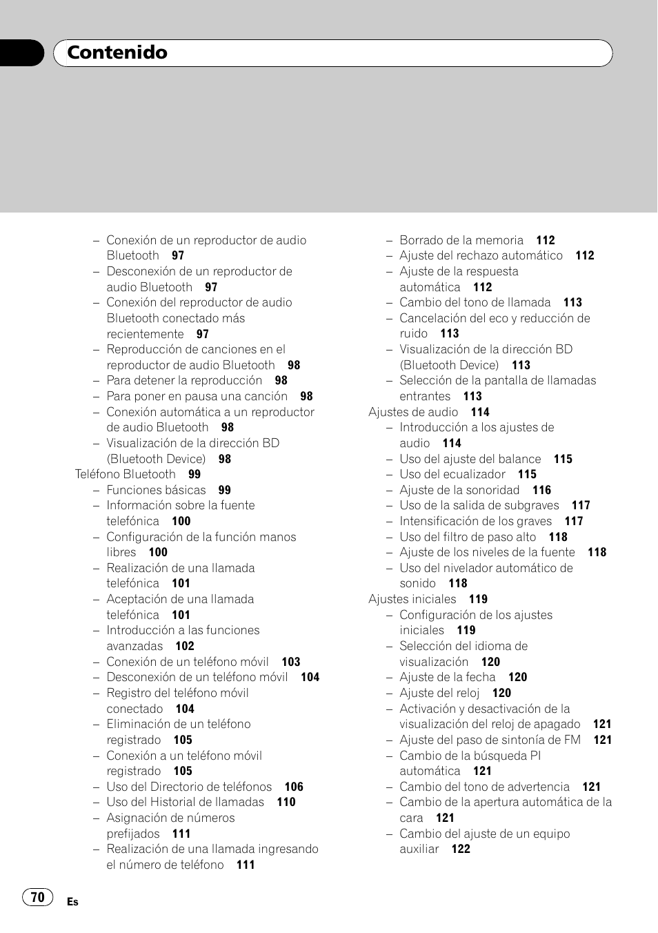 Pioneer DEH-P85BT User Manual | Page 70 / 144