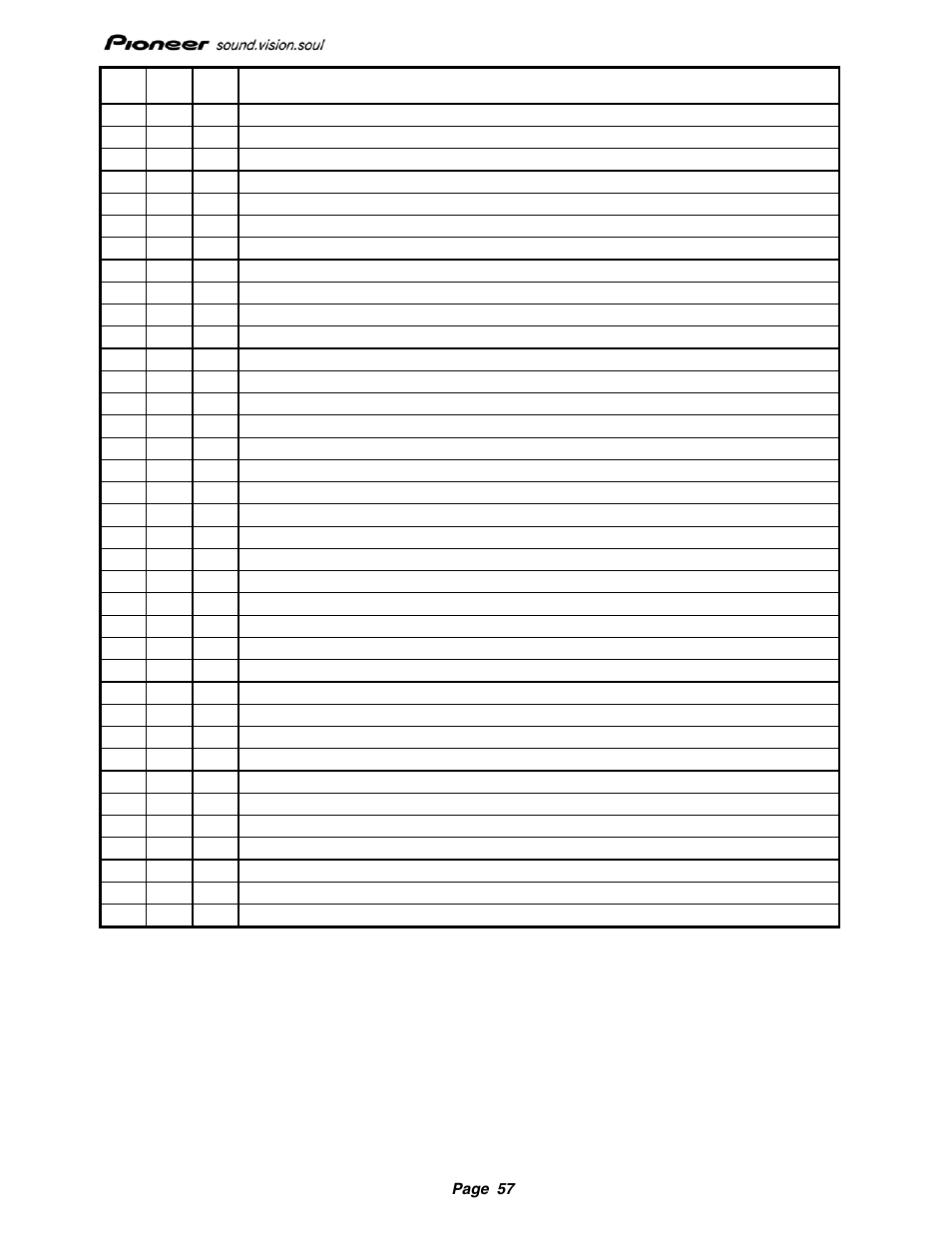 Pioneer Drive r11 User Manual | Page 58 / 59