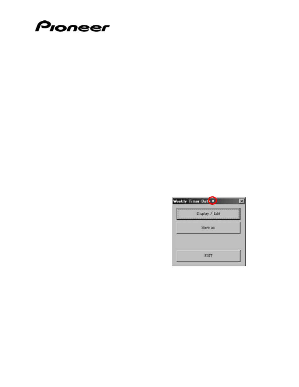 2 upload – save as, 3 create new data, Upload – save as | Create new data | Pioneer DataMan 2Serial Communication Tool for Pioneer Industrial DVD Video Player DVD-V7400 User Manual | Page 13 / 39