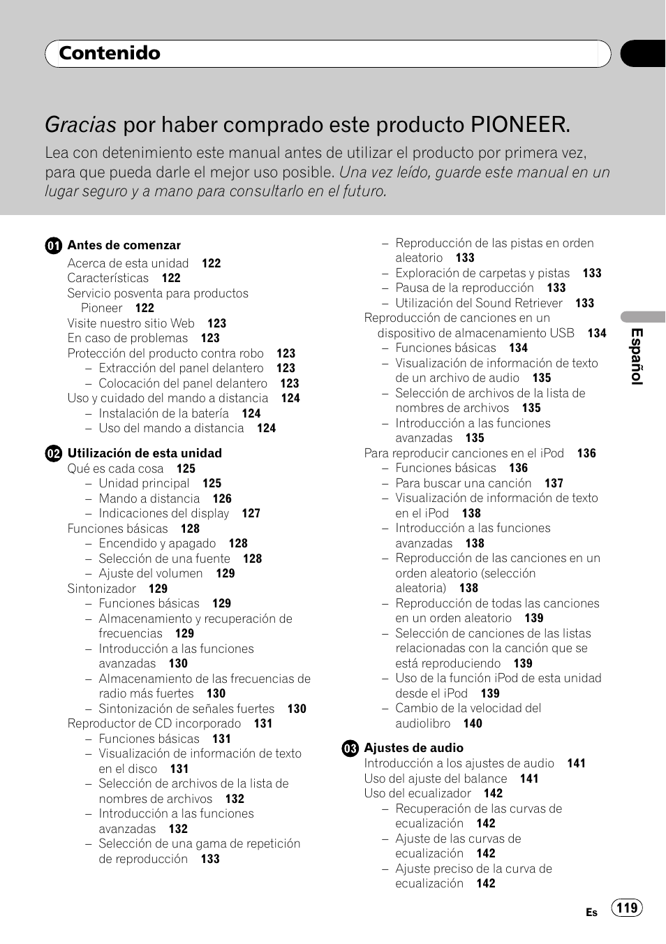 Pioneer DEH-P3100UB User Manual | Page 119 / 177