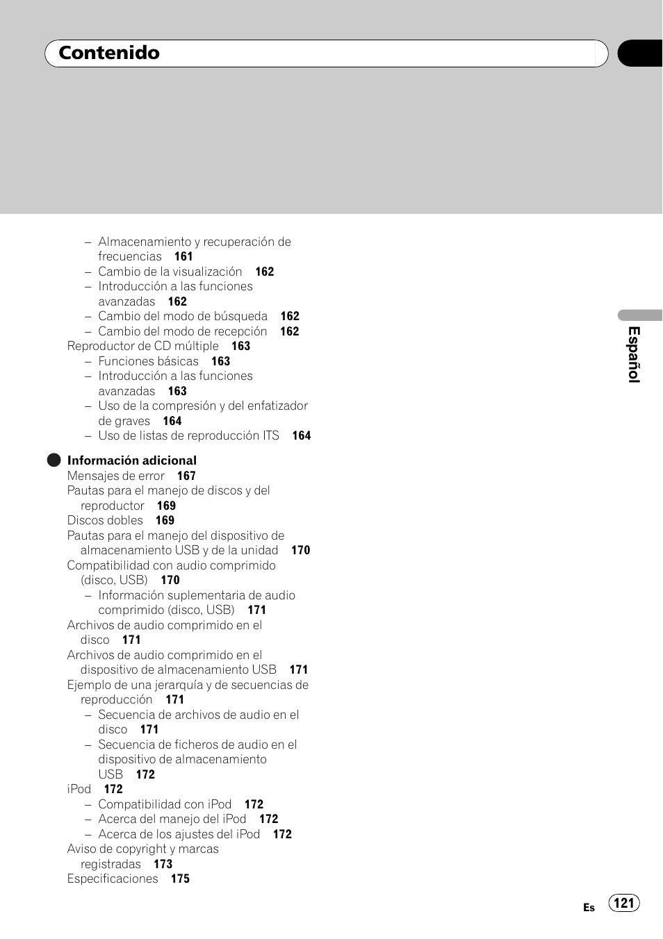 Pioneer DEH-P3100UB User Manual | Page 121 / 177