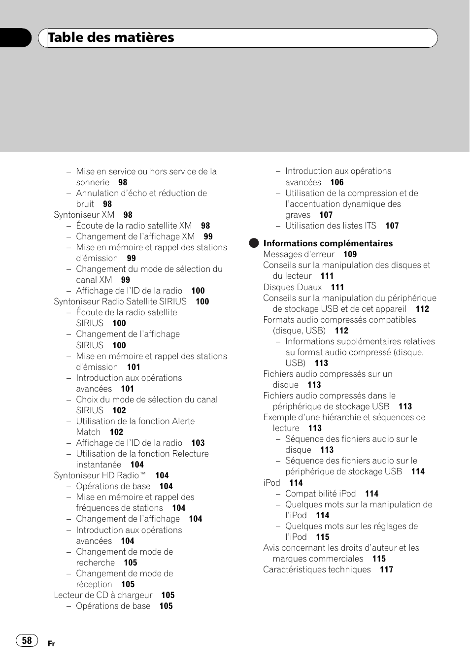 Pioneer DEH-P3100UB User Manual | Page 58 / 177