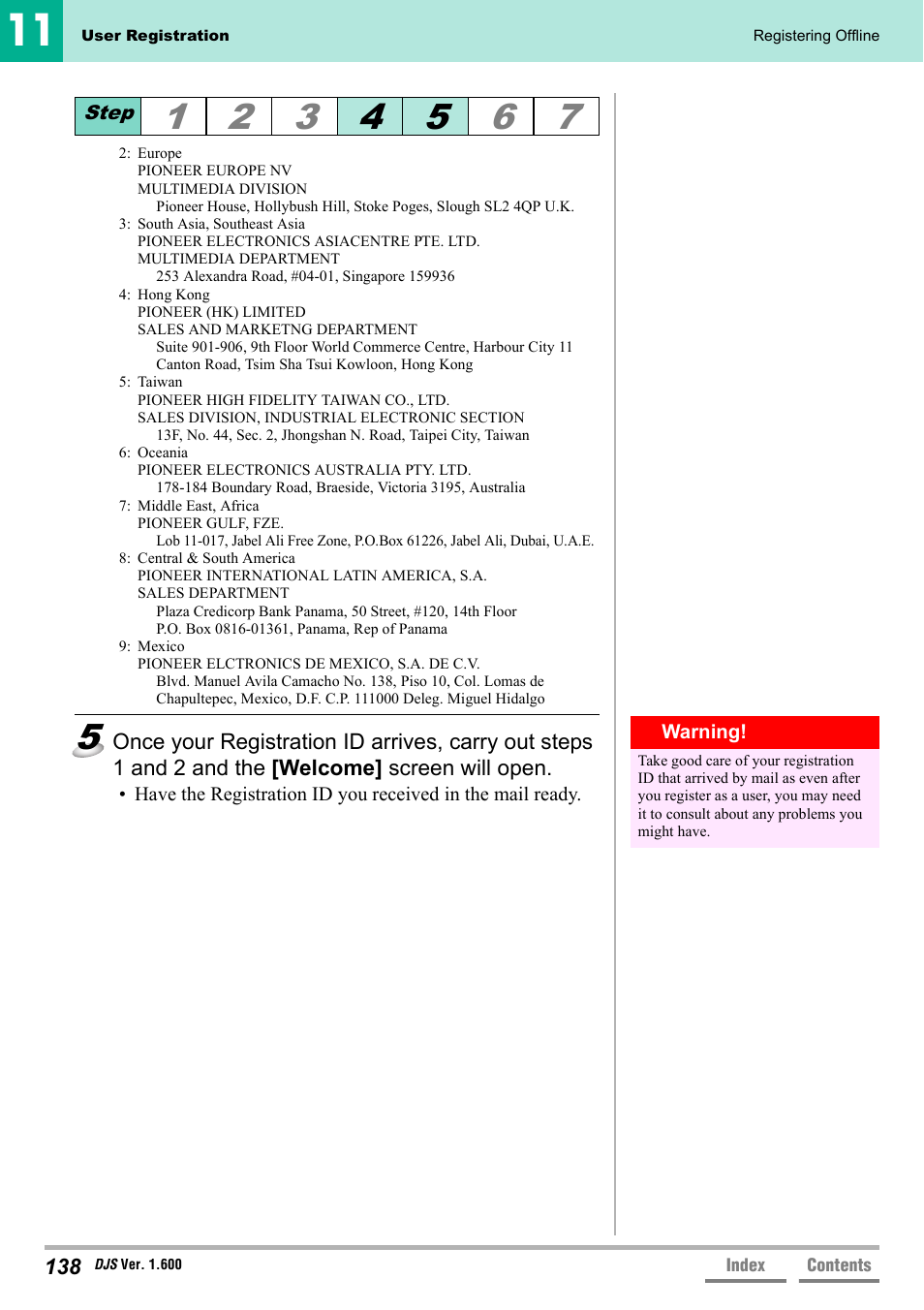 Pioneer SVJ-DL01 User Manual | Page 138 / 156