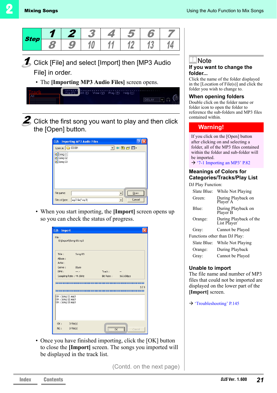 Pioneer SVJ-DL01 User Manual | Page 21 / 156