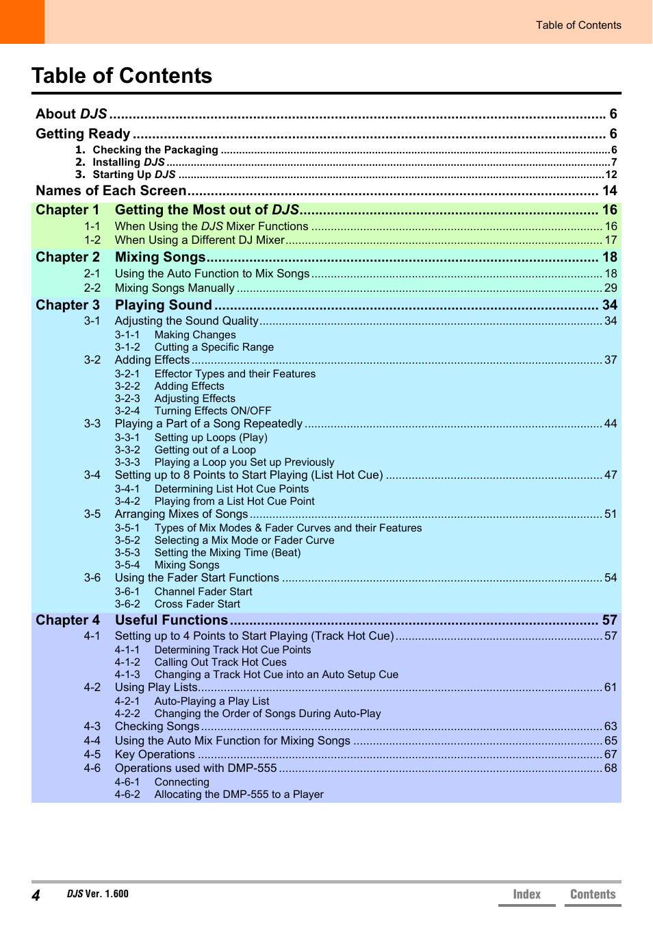 Pioneer SVJ-DL01 User Manual | Page 4 / 156