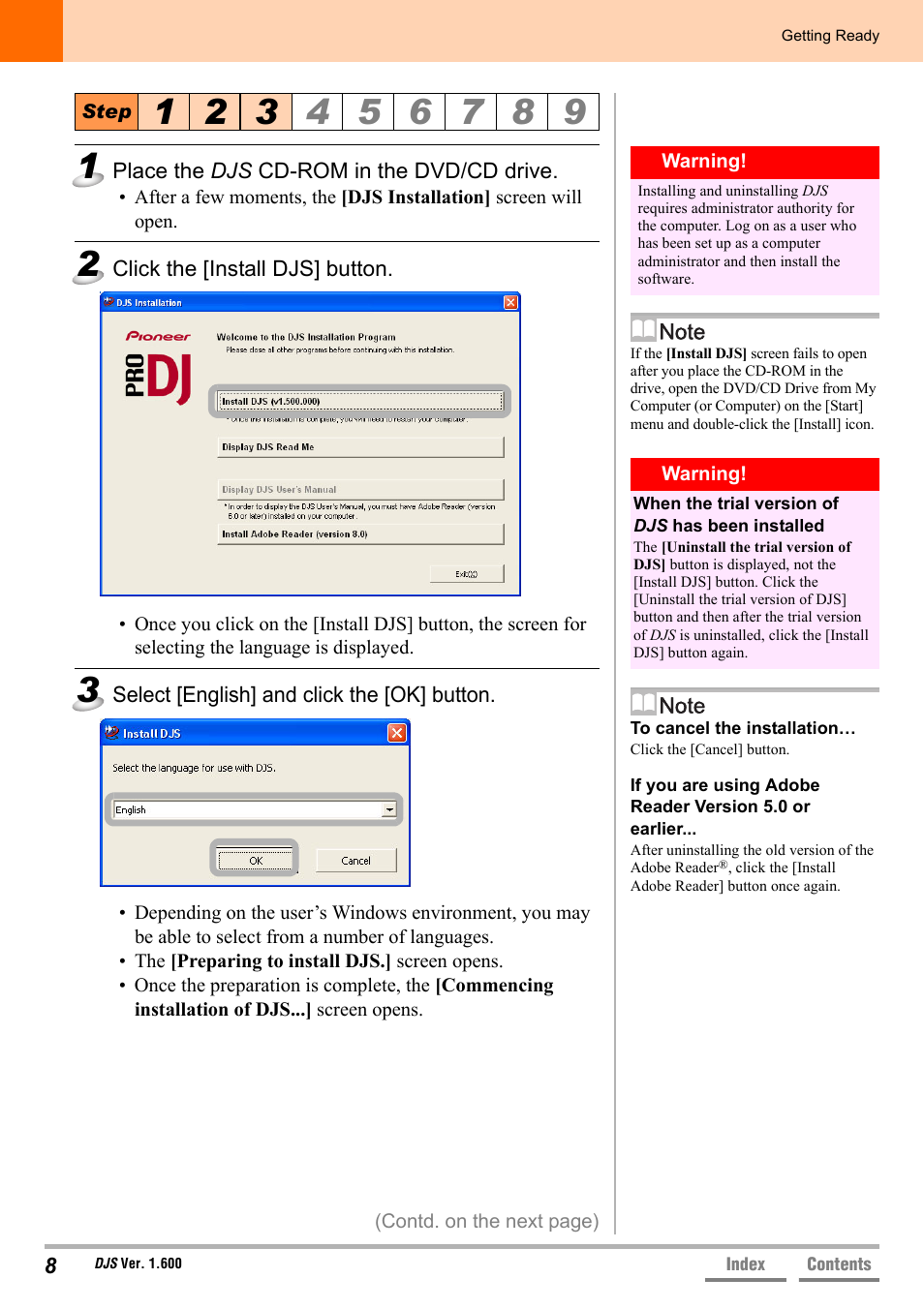 Pioneer SVJ-DL01 User Manual | Page 8 / 156