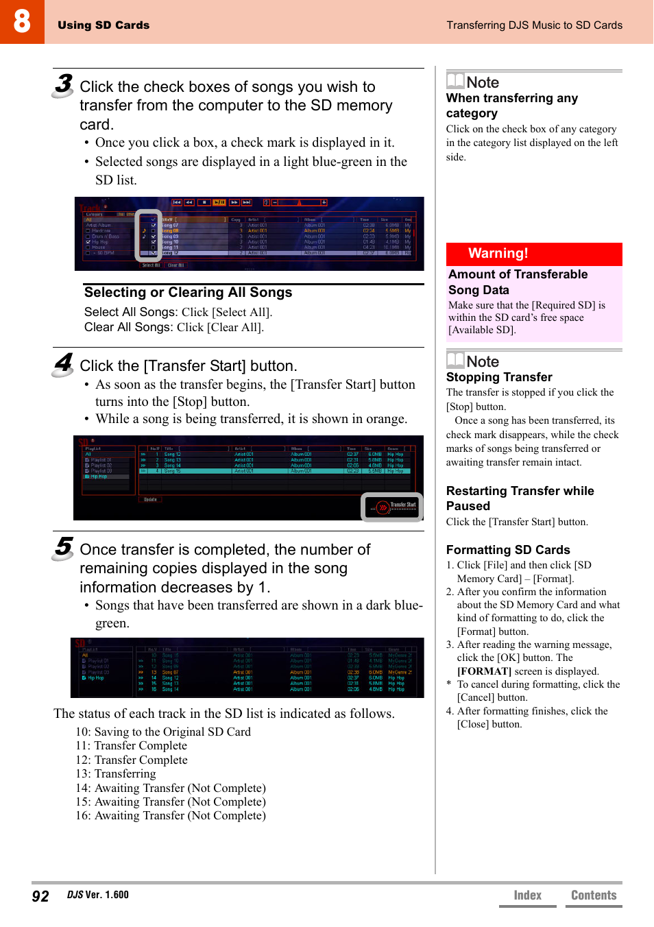 Pioneer SVJ-DL01 User Manual | Page 92 / 156
