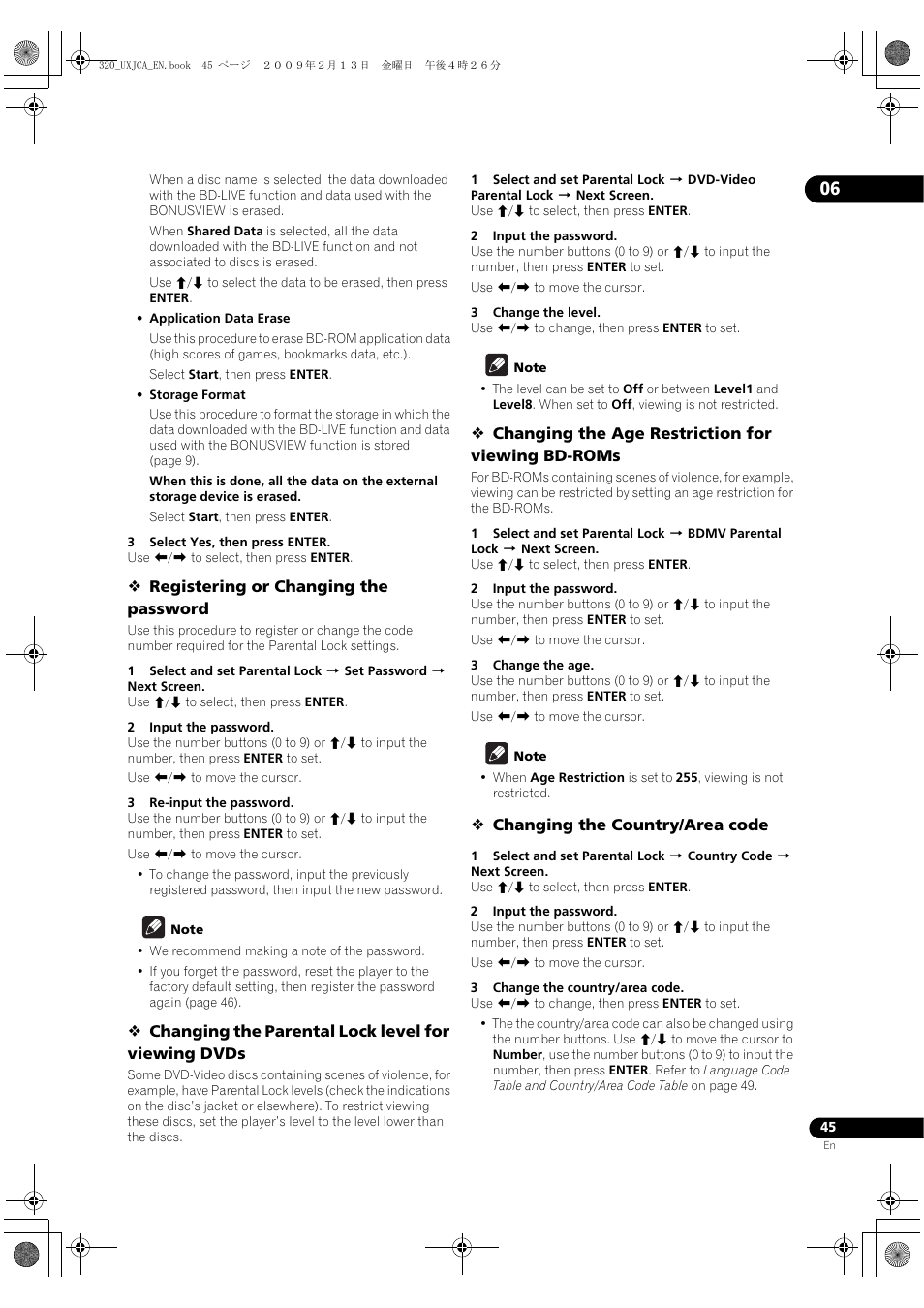 Pioneer BDP-320 User Manual | Page 45 / 66