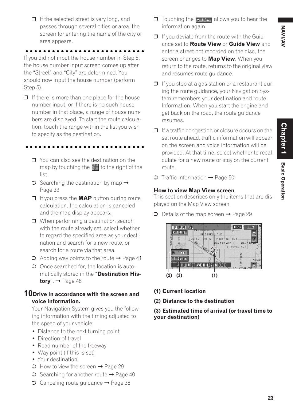 Chapter 1 | Pioneer AVIC-D1 User Manual | Page 25 / 133