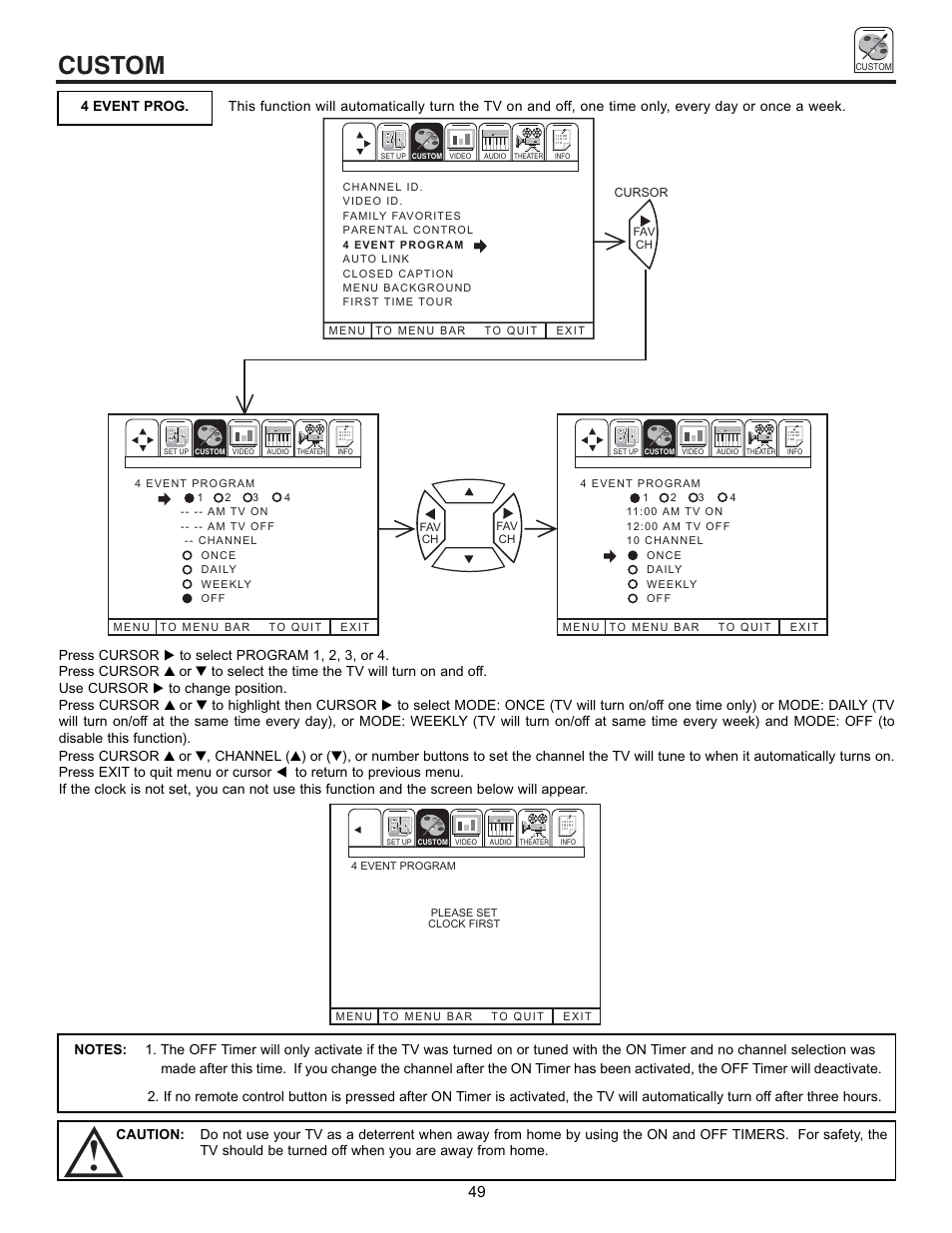 Custom | Pioneer 53SBX59B User Manual | Page 49 / 72