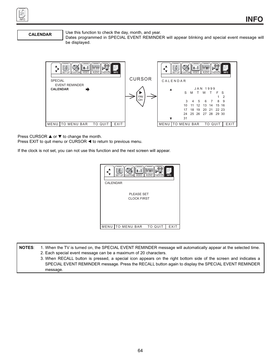 Info | Pioneer 53SBX59B User Manual | Page 64 / 72