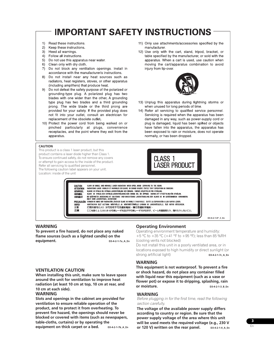 Pioneer BONUSVIEW BDP-09FD User Manual | Page 3 / 74