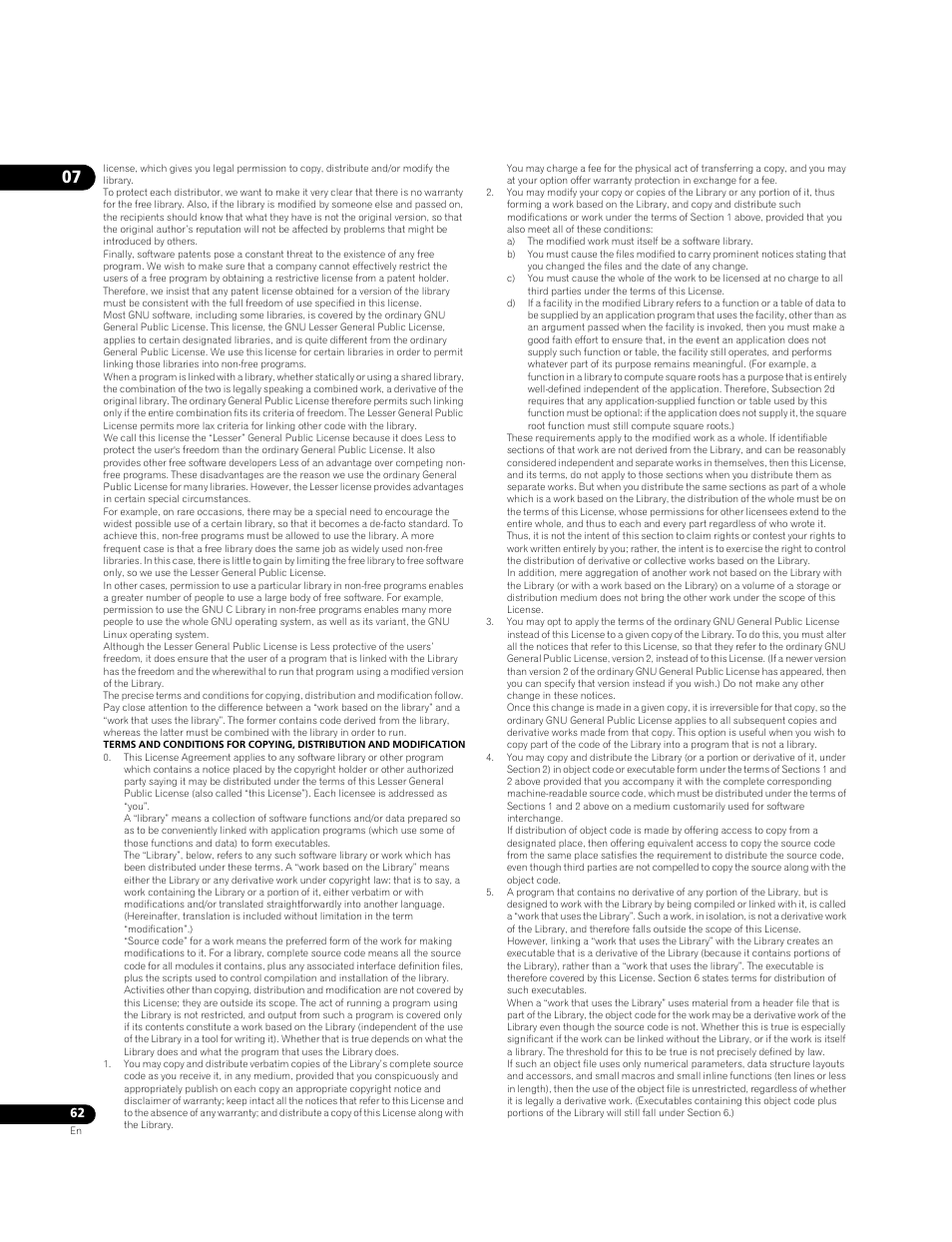 Pioneer BONUSVIEW BDP-09FD User Manual | Page 62 / 74