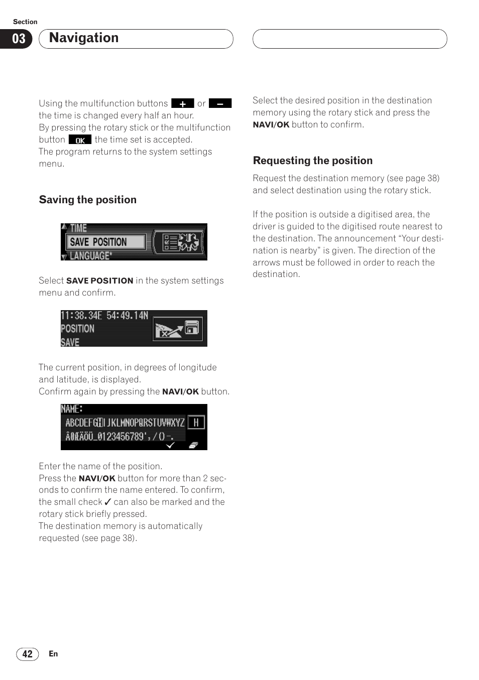 Navigation | Pioneer ANH-P9R-BK User Manual | Page 42 / 92