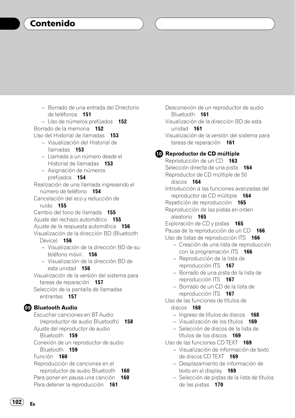 Pioneer DEH-P75BT User Manual | Page 102 / 207