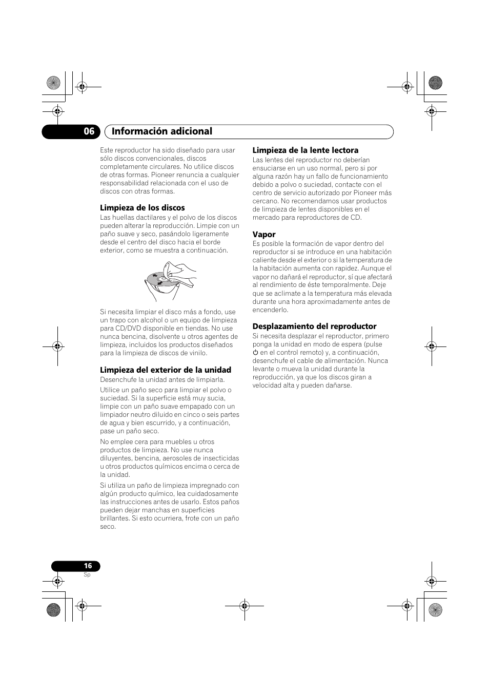 Información adicional 06 | Pioneer PD-D9-J User Manual | Page 106 / 110