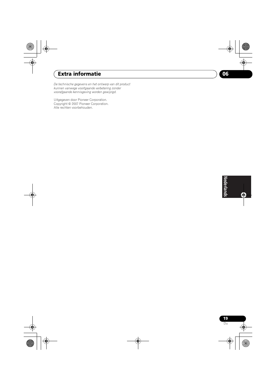 Extra informatie 06 | Pioneer PD-D9-J User Manual | Page 73 / 110