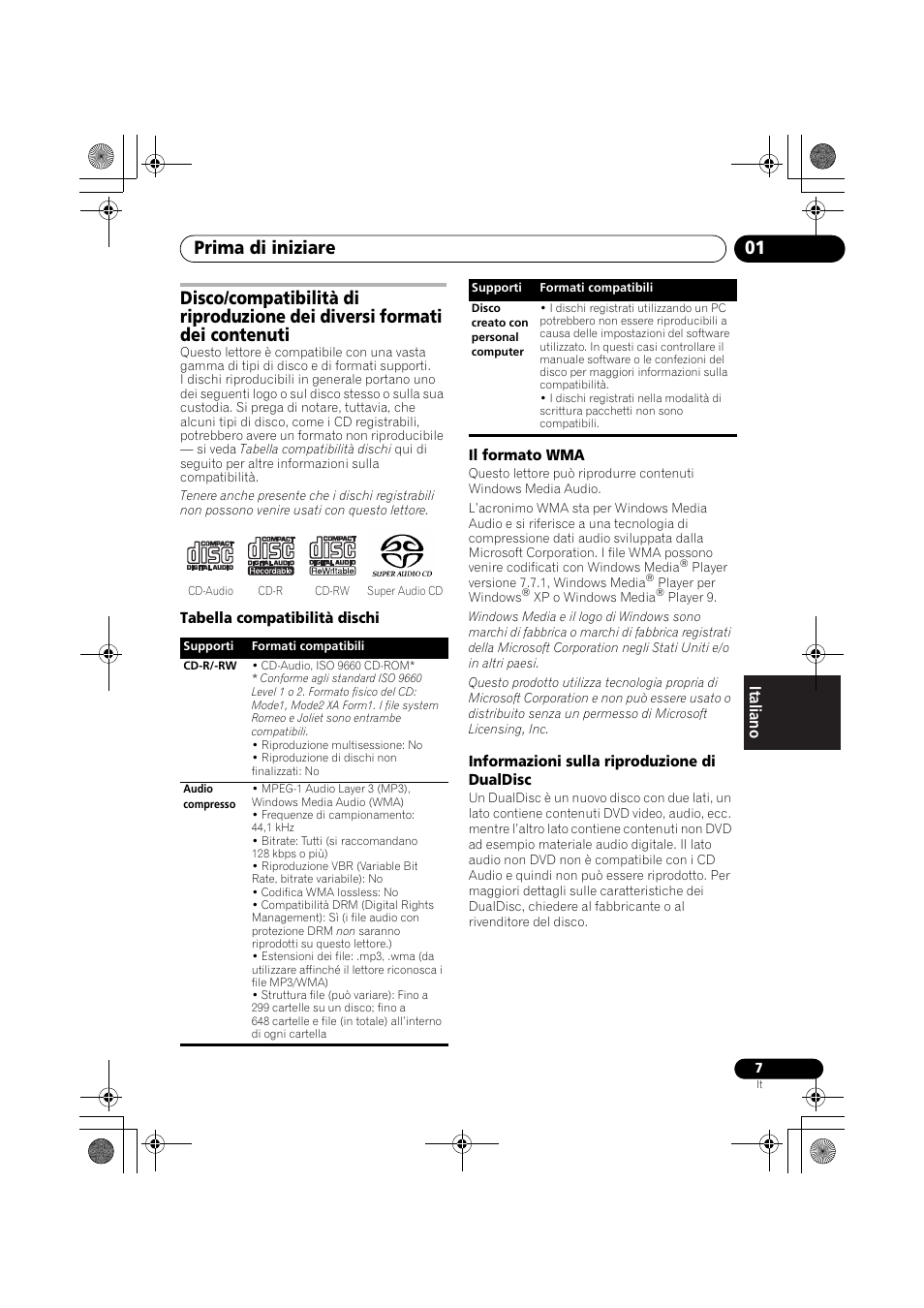 Prima di iniziare 01 | Pioneer PD-D9-J User Manual | Page 79 / 110