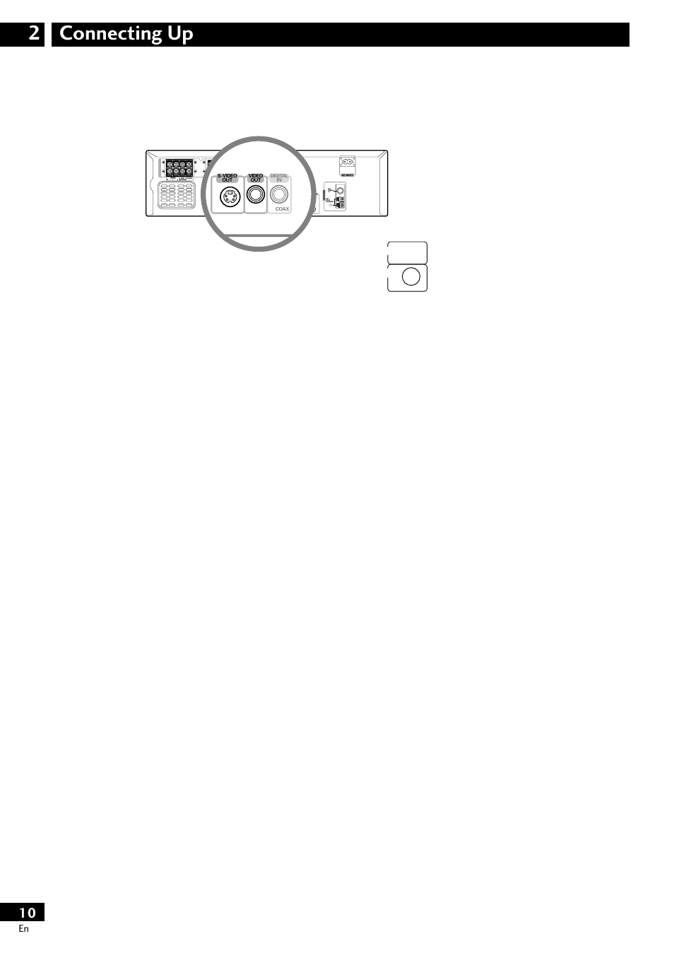 Connecting to your tv, Setting the tv system, Connecting up 2 | Pioneer S-HTD50 User Manual | Page 10 / 52