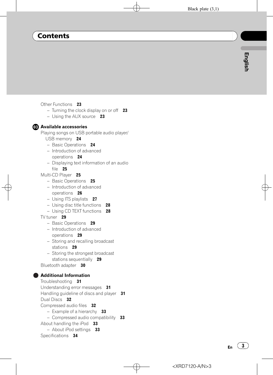 Pioneer Super Tuner IIID DEH-P5950IB User Manual | Page 3 / 112