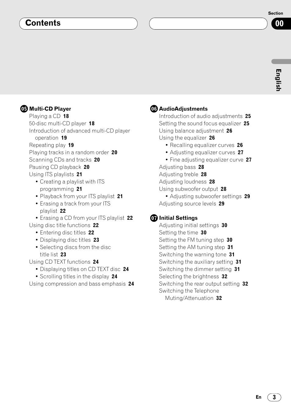 Pioneer DEH-P6450 User Manual | Page 3 / 76