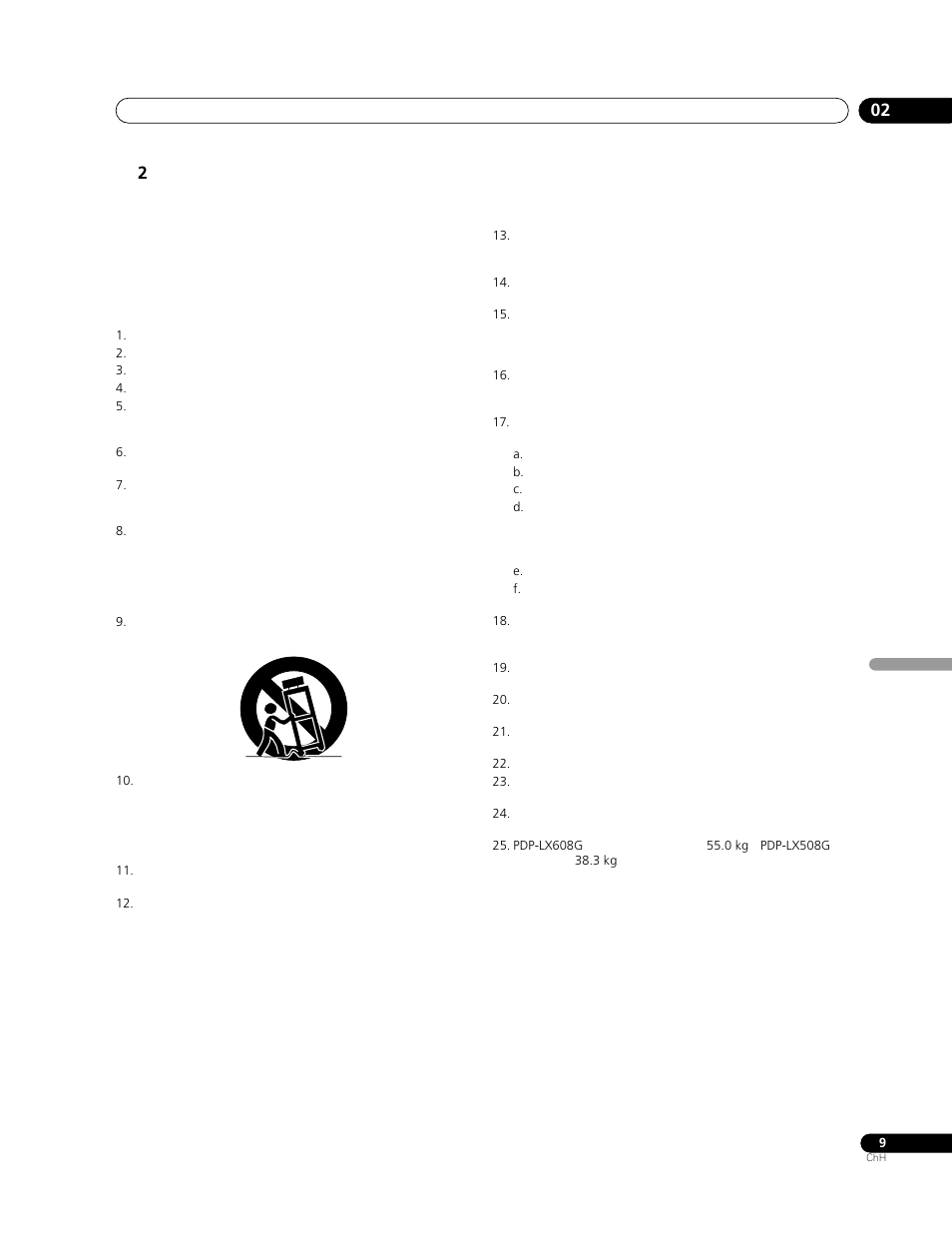 Pioneer PDP-LX508G User Manual | Page 207 / 266