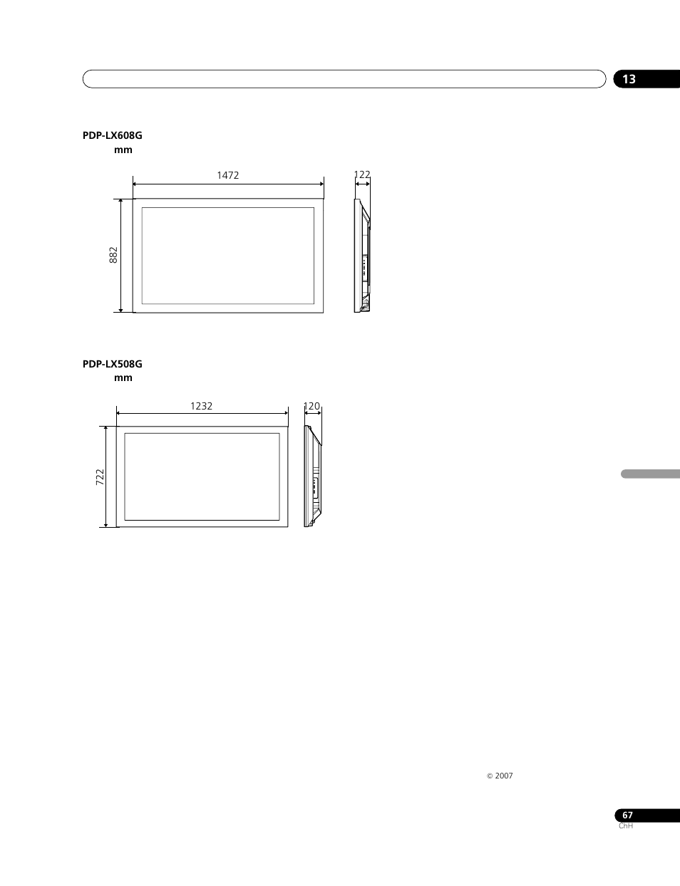 Pioneer PDP-LX508G User Manual | Page 265 / 266