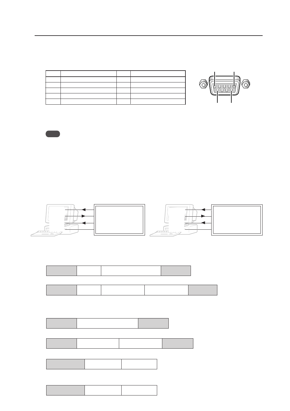 2rs-232c adjustment mode | Pioneer Plasma Display Panel PDP-504CMX User Manual | Page 4 / 18