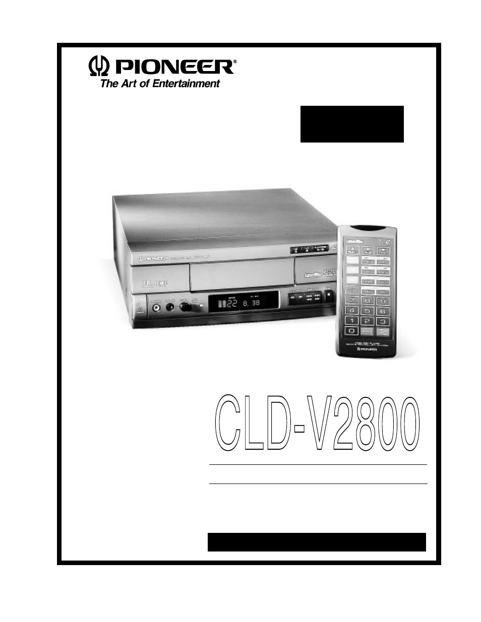 Pioneer CLD-V2800 User Manual | 89 pages