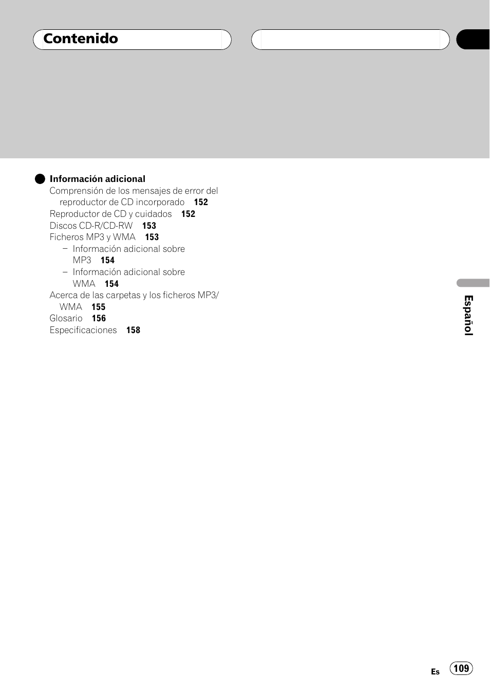 Pioneer DEH-P5500MP User Manual | Page 109 / 160