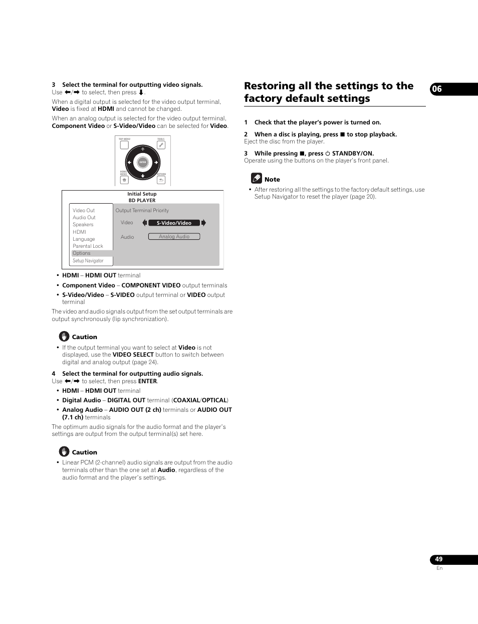 Pioneer Elite BDP-05FD User Manual | Page 49 / 72