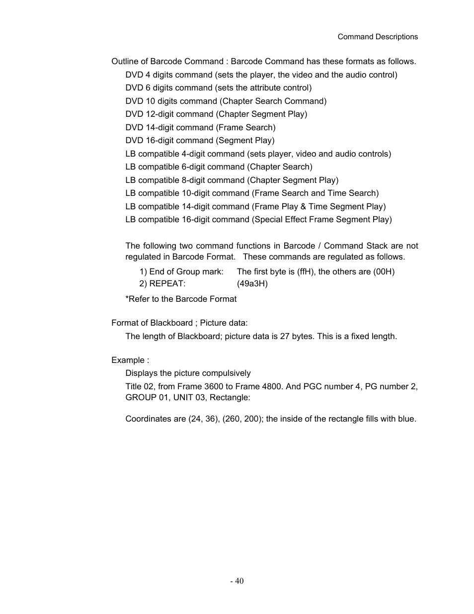 Pioneer Industrial DVD Player DVD-V7400 User Manual | Page 47 / 113