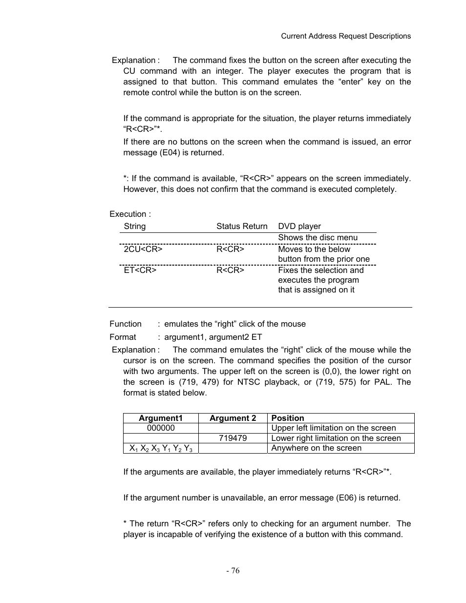 Pioneer Industrial DVD Player DVD-V7400 User Manual | Page 83 / 113
