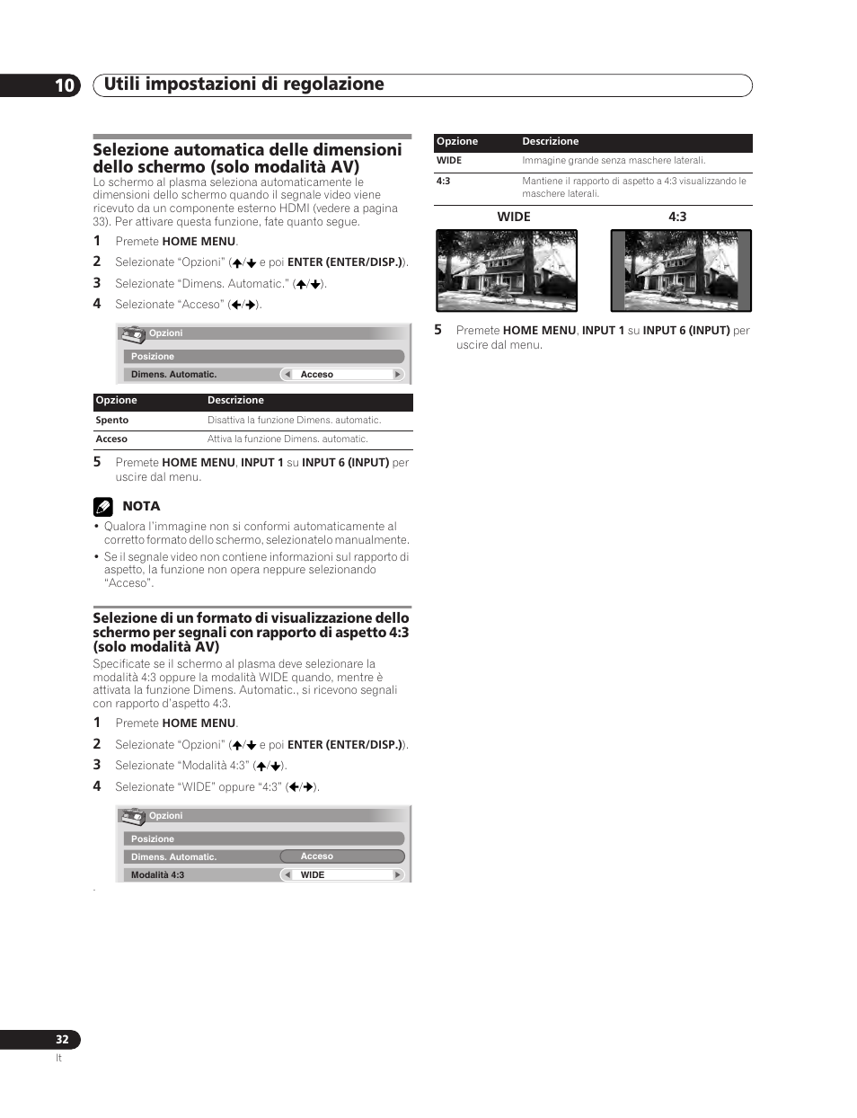 Utili impostazioni di regolazione 10 | Pioneer PDP-5000EX User Manual | Page 146 / 230