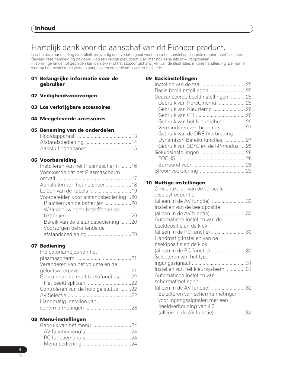 Gebruiksaanwijzing | Pioneer PDP-5000EX User Manual | Page 156 / 230