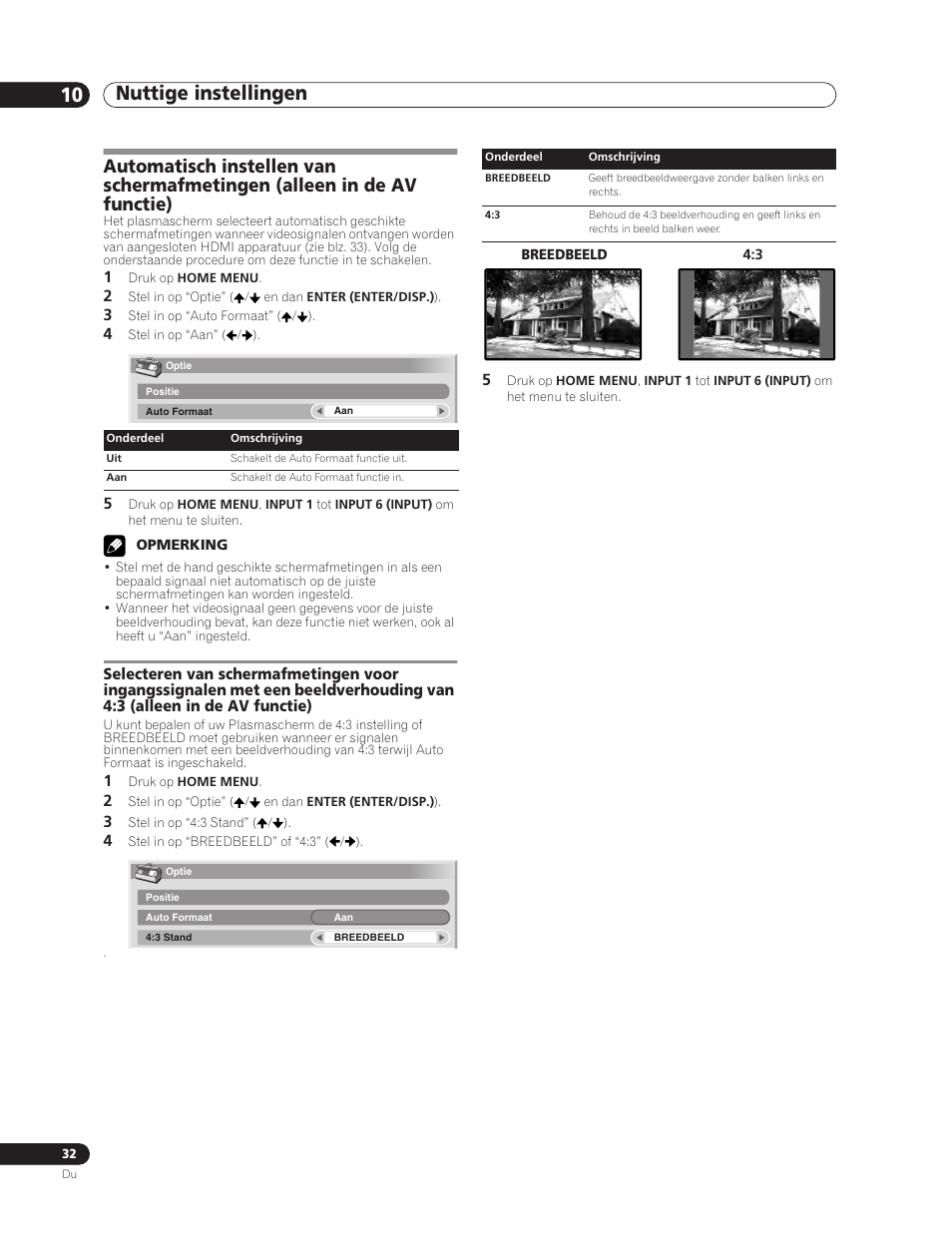 Nuttige instellingen 10 | Pioneer PDP-5000EX User Manual | Page 184 / 230