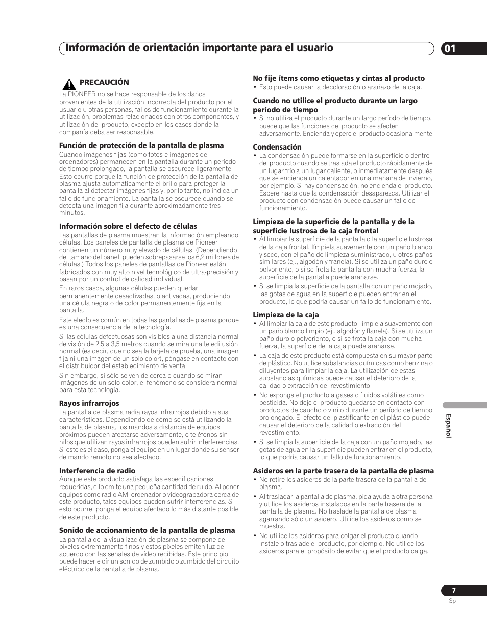 Pioneer PDP-5000EX User Manual | Page 197 / 230