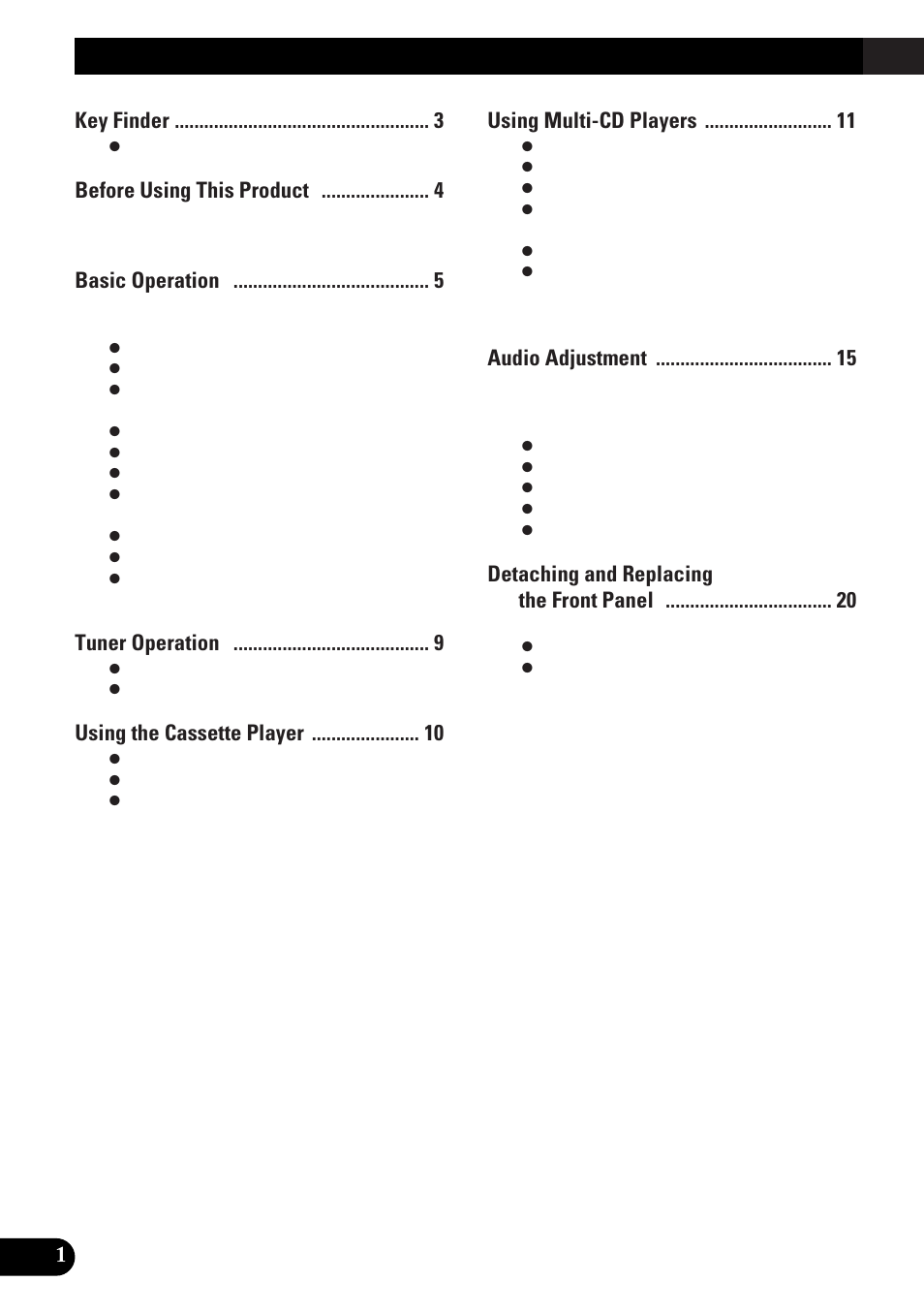 Pioneer KEH-P4950 User Manual | Page 2 / 80