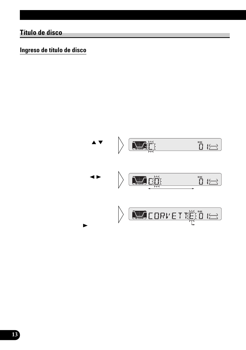 Título de disco, Ingreso de título de disco, Uso de reproductores de multi-cd | Pioneer KEH-P4950 User Manual | Page 40 / 80