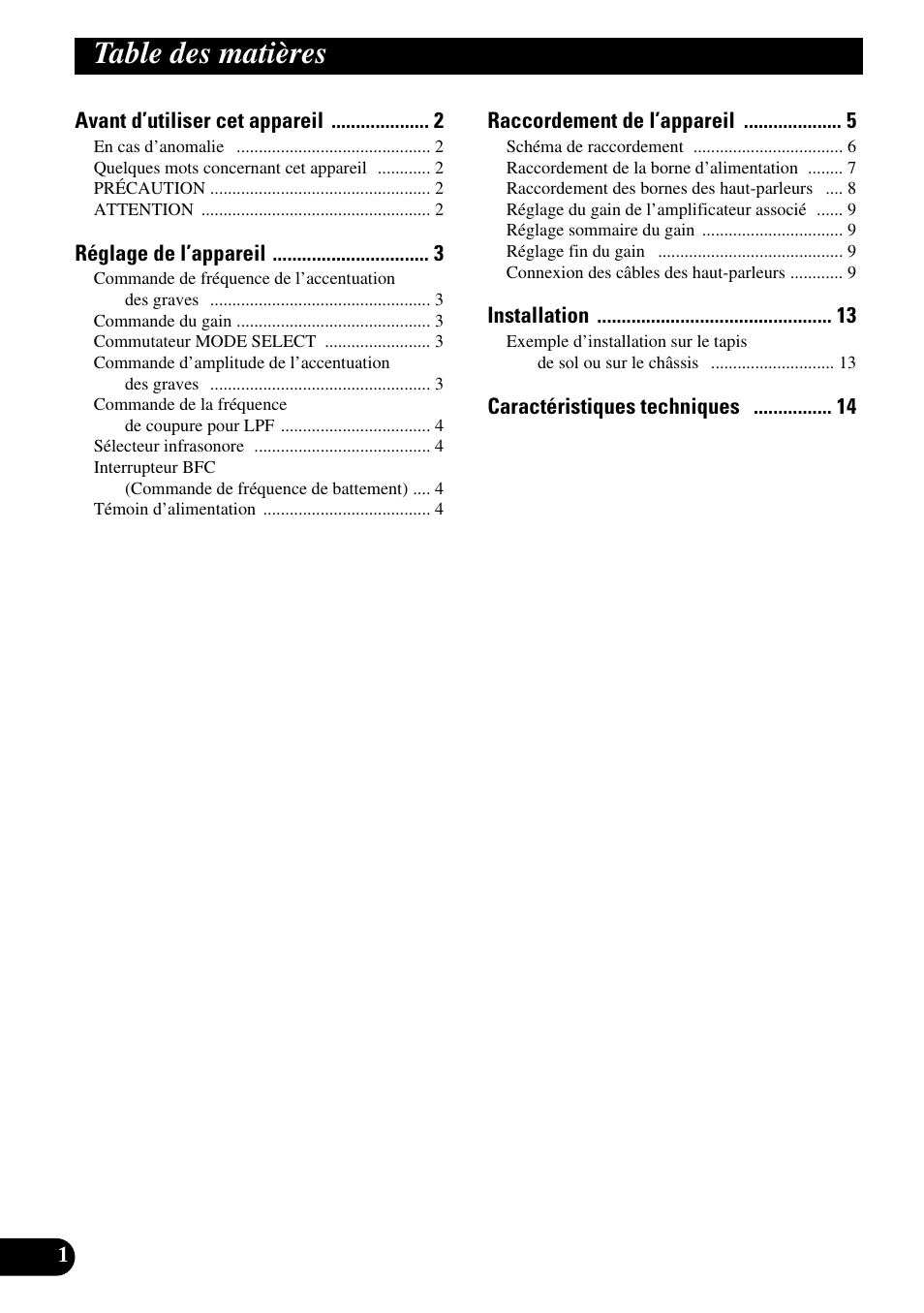 Pioneer PRS-D3000SPL User Manual | Page 44 / 86