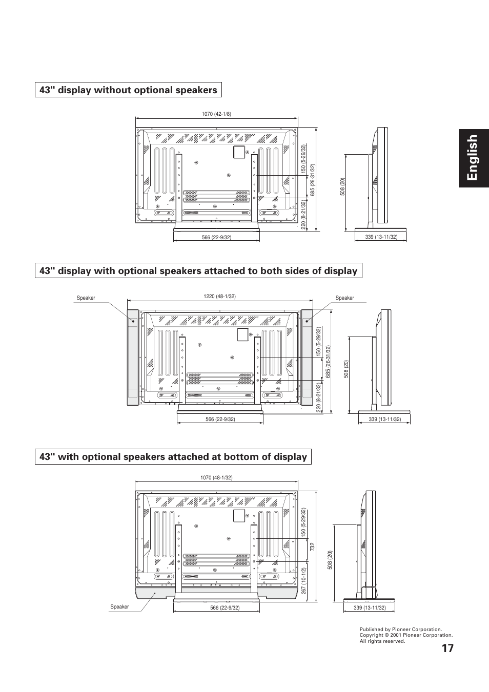 English | Pioneer PDK-TS01-L User Manual | Page 17 / 76