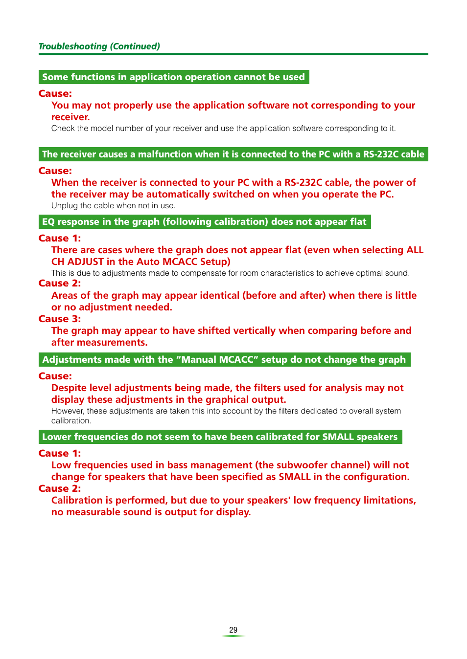 Pioneer VSX-9120TXH-K User Manual | Page 29 / 30