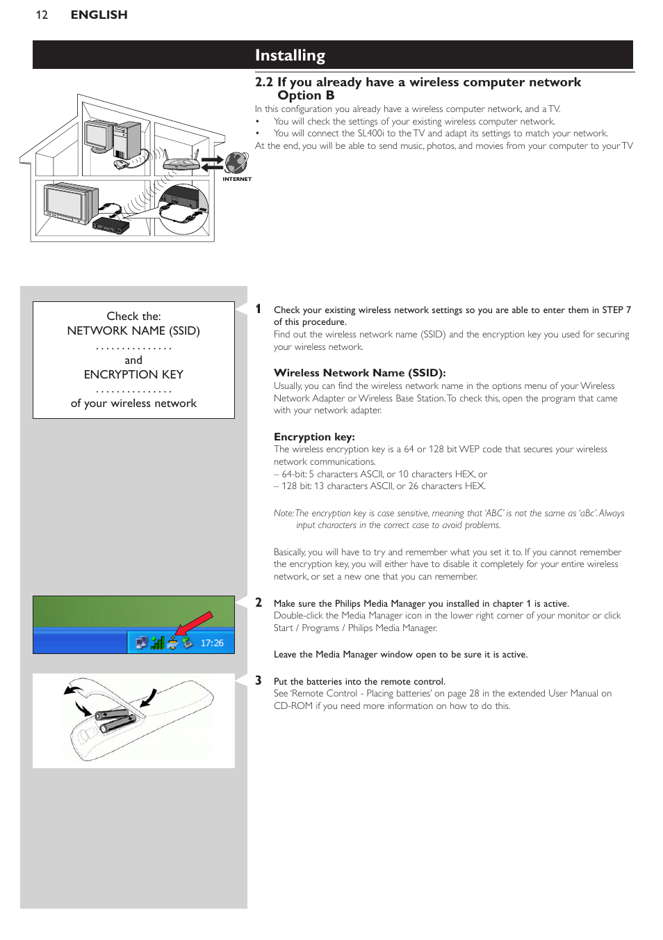 Installing | Pioneer SL400I User Manual | Page 12 / 26