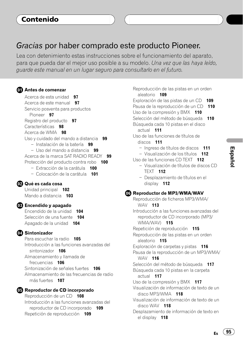 Pioneer DEH-P4700MP User Manual | Page 95 / 140