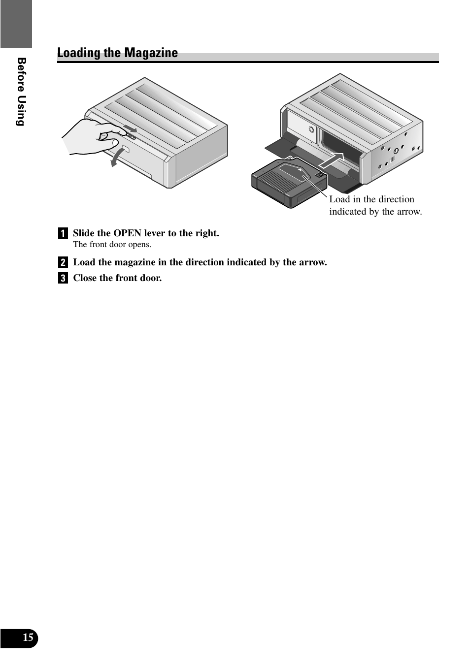 Loading the magazine | Pioneer XDV-P9 User Manual | Page 18 / 84